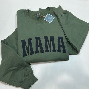 Mama Military Grern Gildan Sweatshirt, L size, new with tag